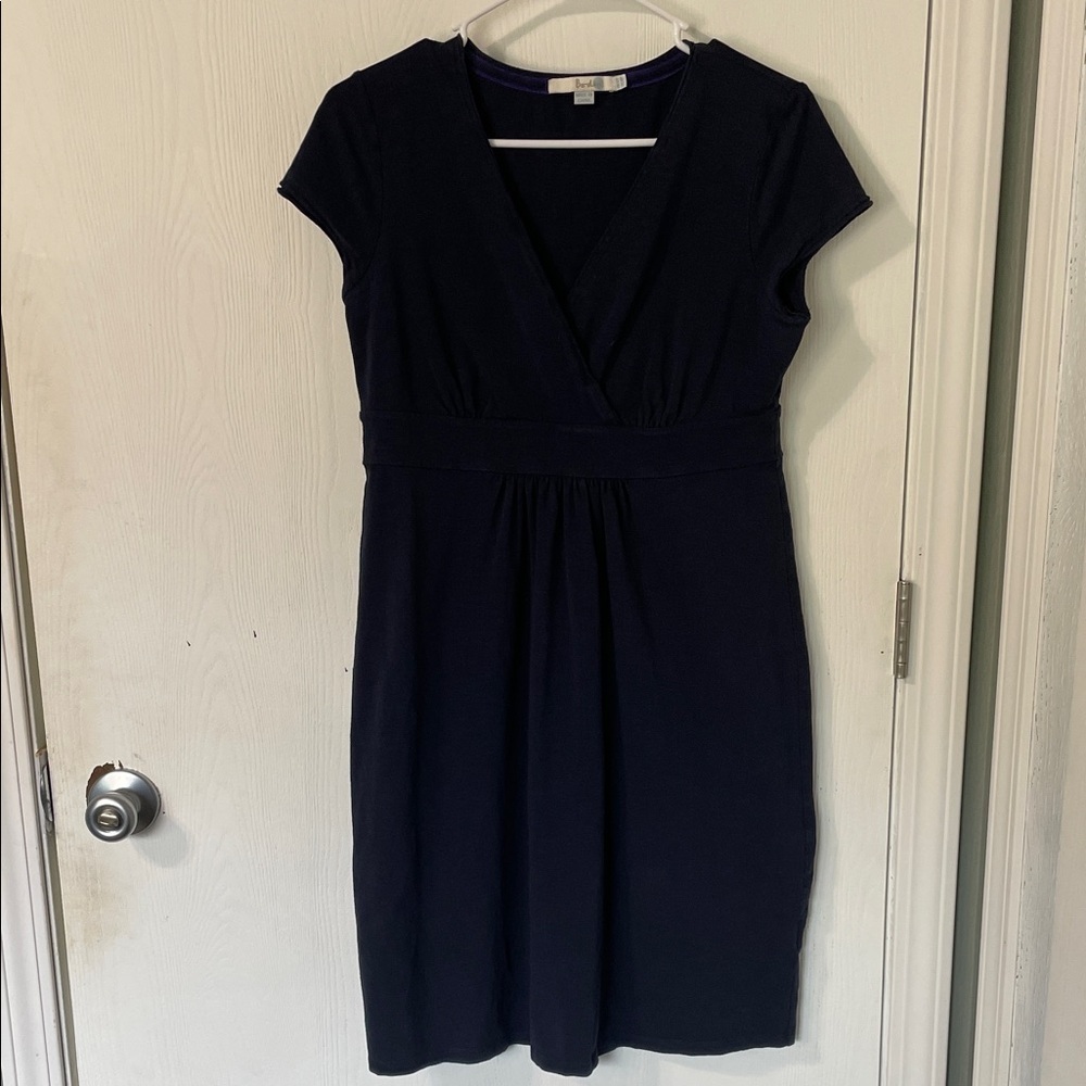 Boden Navy Midi Dress Size 8P
